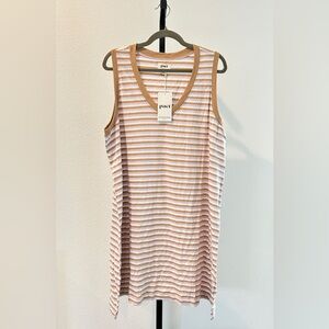 Pact | Dresses | Pact Soho Stripe Softspun Aline Tank Dress Size Xl New  With Tag | Poshmark